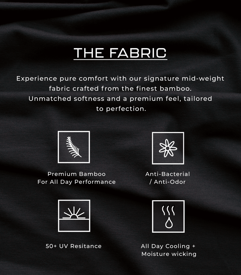 Bamboo Aerotech T-Shirt - Black