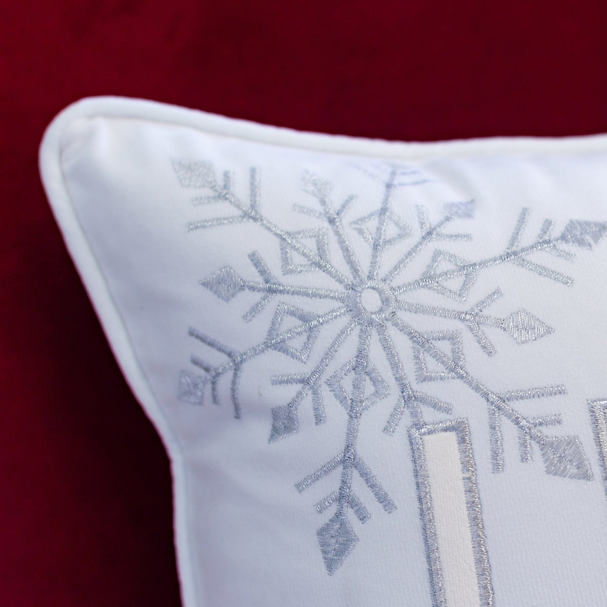 Nneka Let It Snow Decorative Pillow
