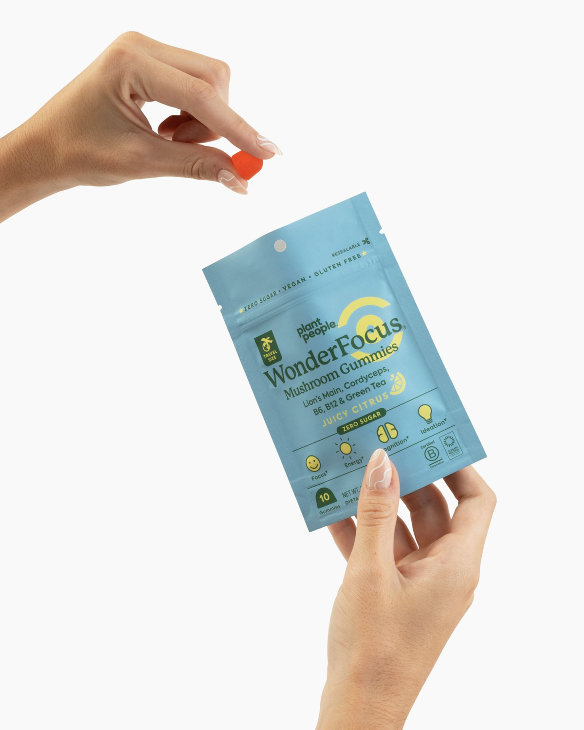 Grab-n-Go Size: WonderFocus Mushroom Gummies