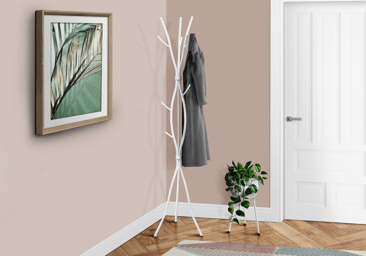 Freestanding Coat Rack with 11 Hooks