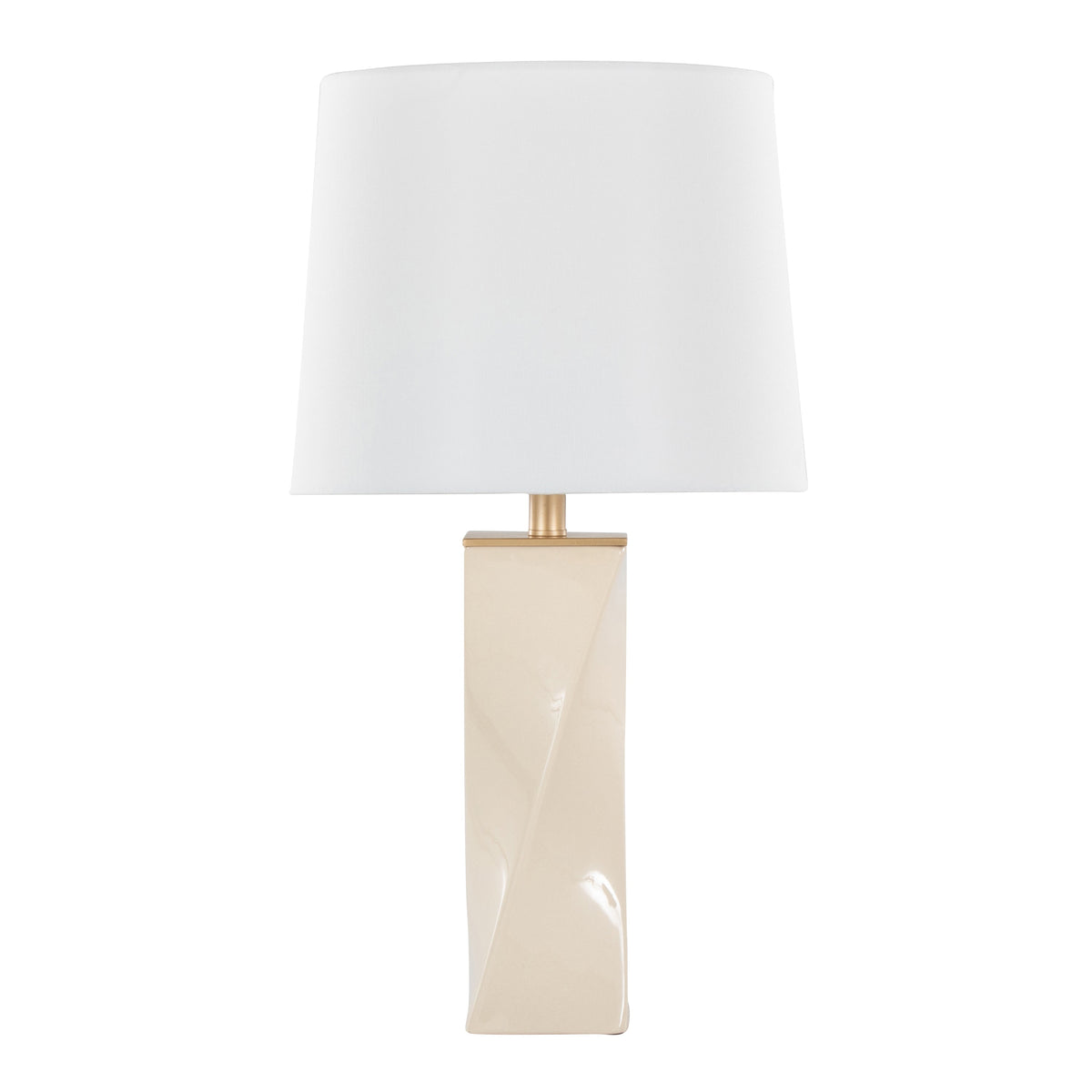 Square Contemporary 27" Ceramic Table Lamp