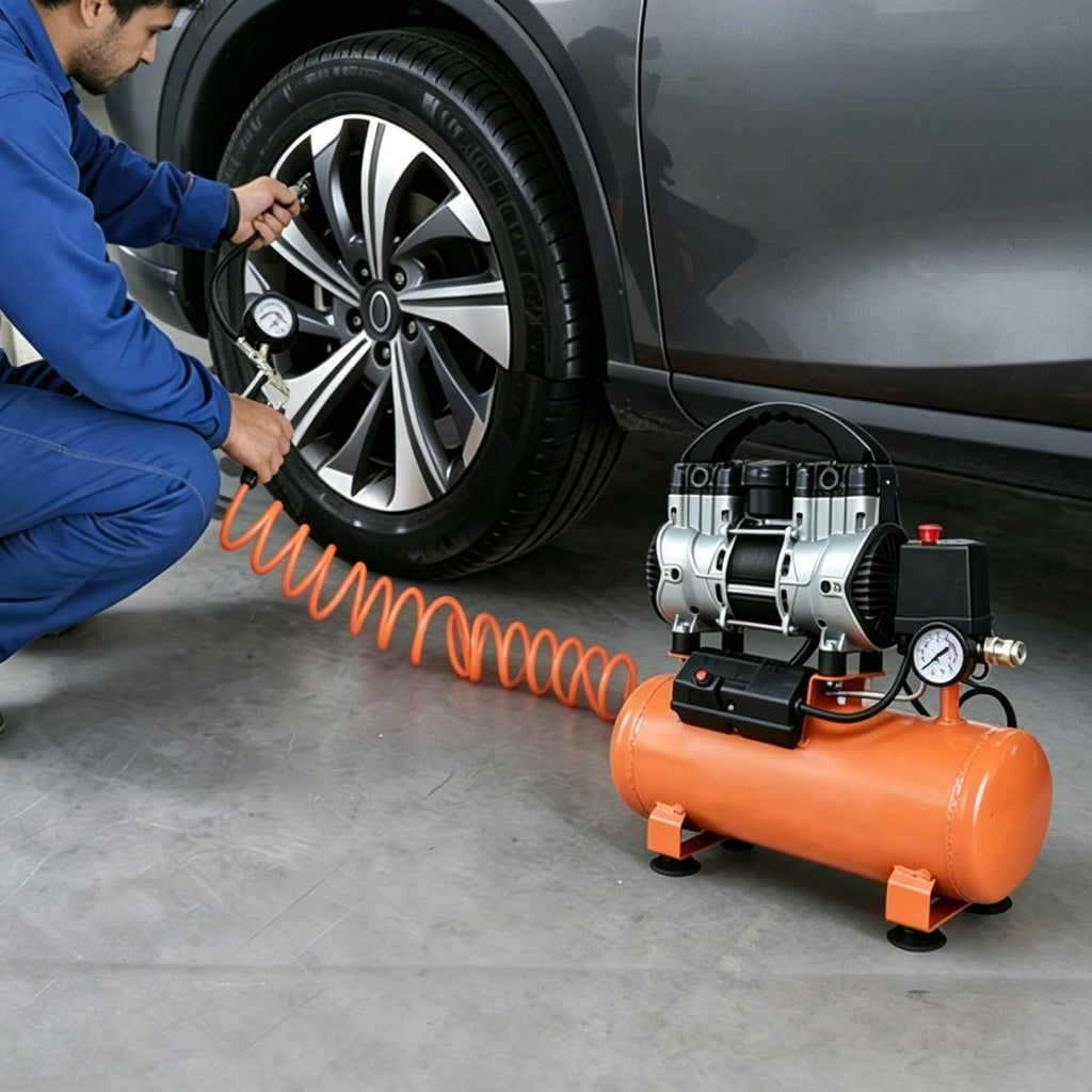 Quiet Low Noise Oil Free Air Compressor