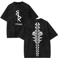 Cyberpunk Anime Double Printed Vintage Washed Tee [TPR]