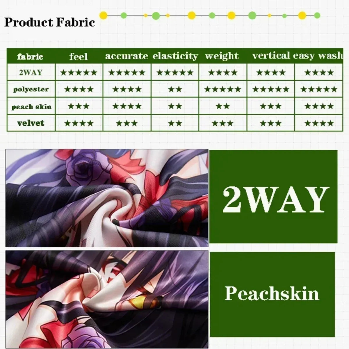 Blue Archive Yurizono Seia Dakimakura – 2WAY Hugging Body Pillow Cover