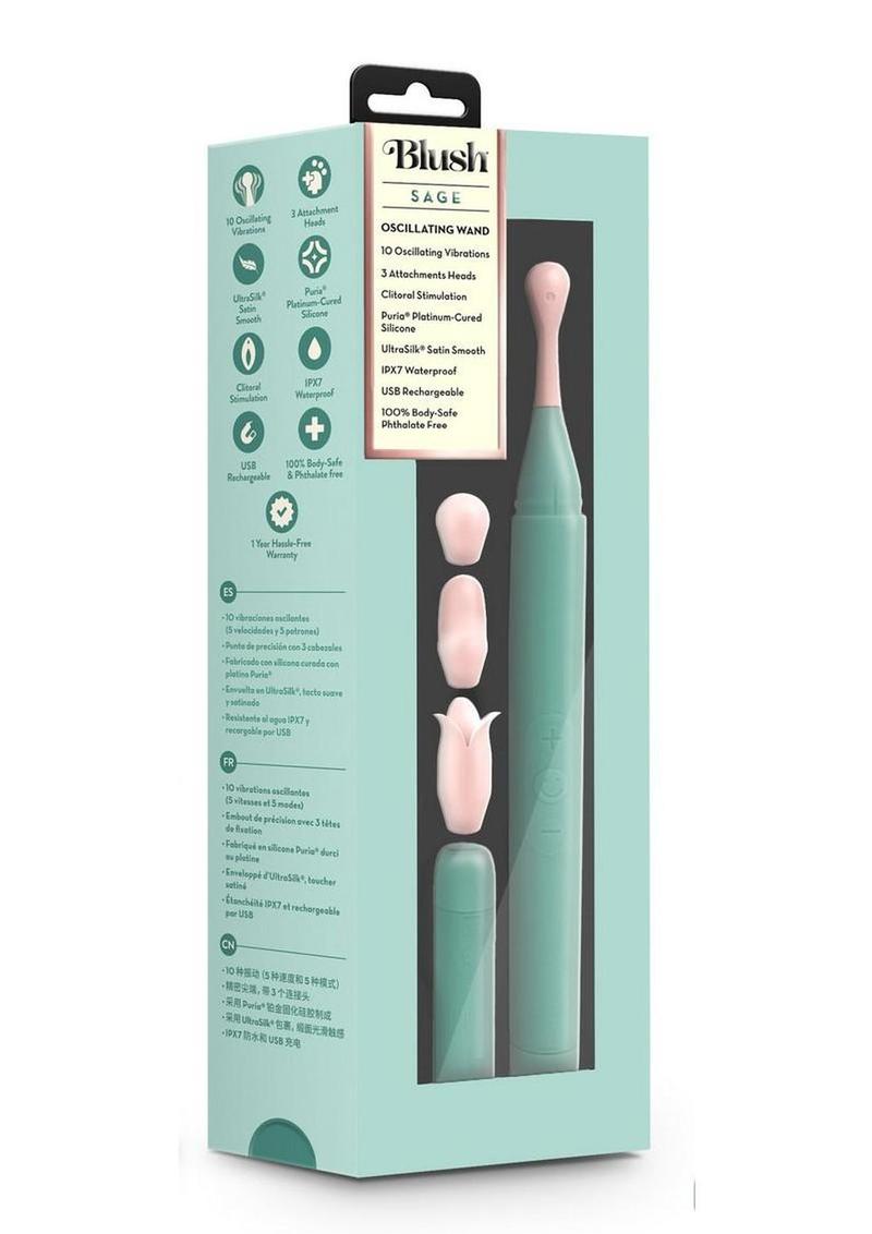 Blush Sage Oscillating Wand