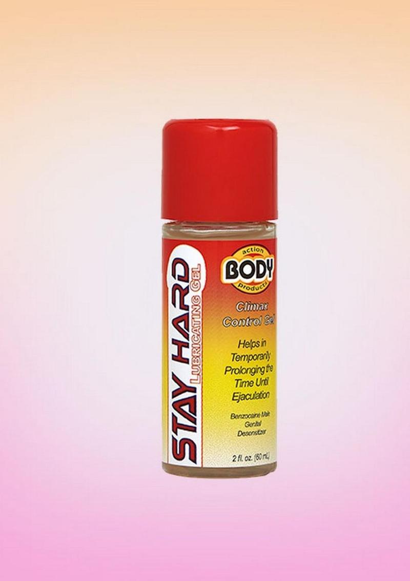 Body Action Stayhard Water Based Lubricant