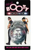 Official Booty Inspector Badge Fun And Cheeky Accessory for Any Party