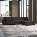 Cecilia Modular Corner Sectional Modern Fabric Sofa
