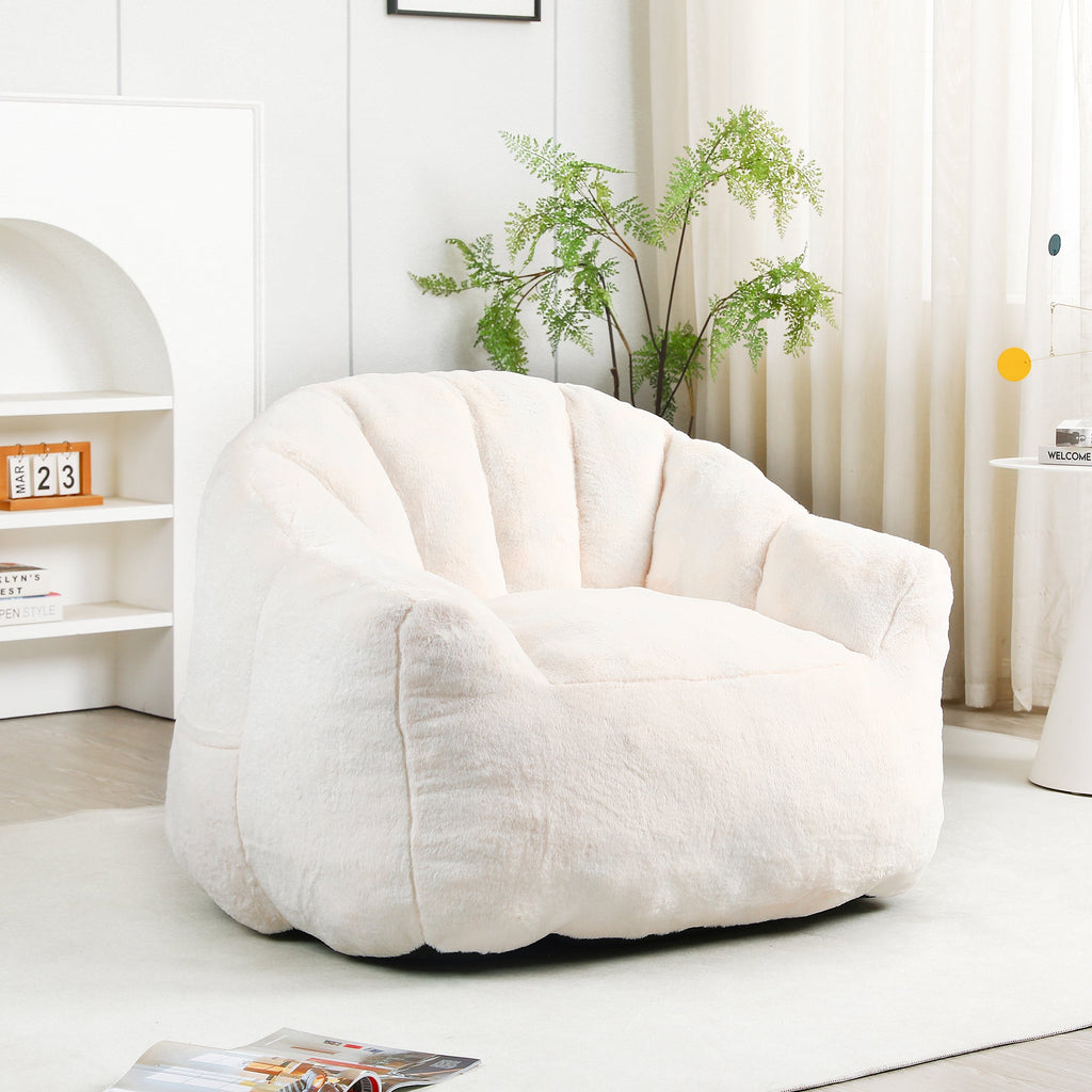 Bean Bag Chair with Armrests