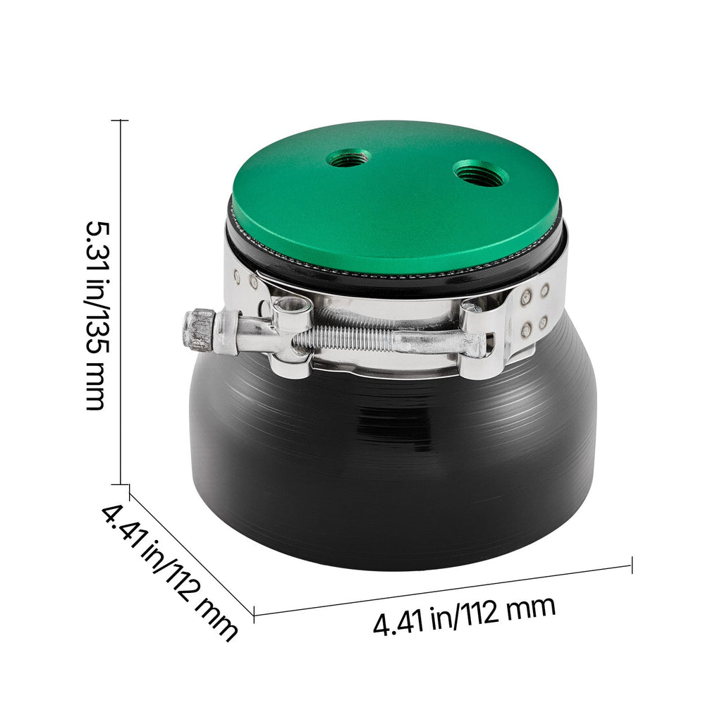 Turbo Boost Leak Tester 4" with 6061 Aluminum End Cap