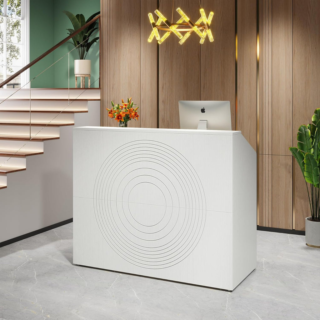 47" Modern Reception Desk