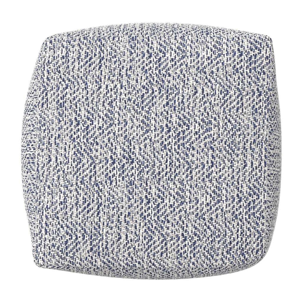 Nate 18 Inch Square Pouf