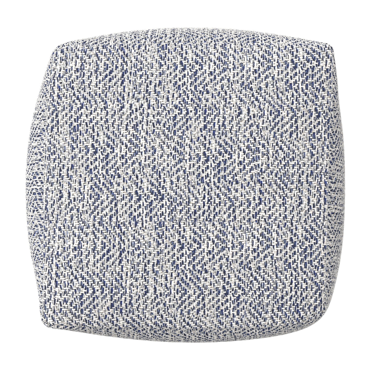 Nate 18 Inch Square Pouf