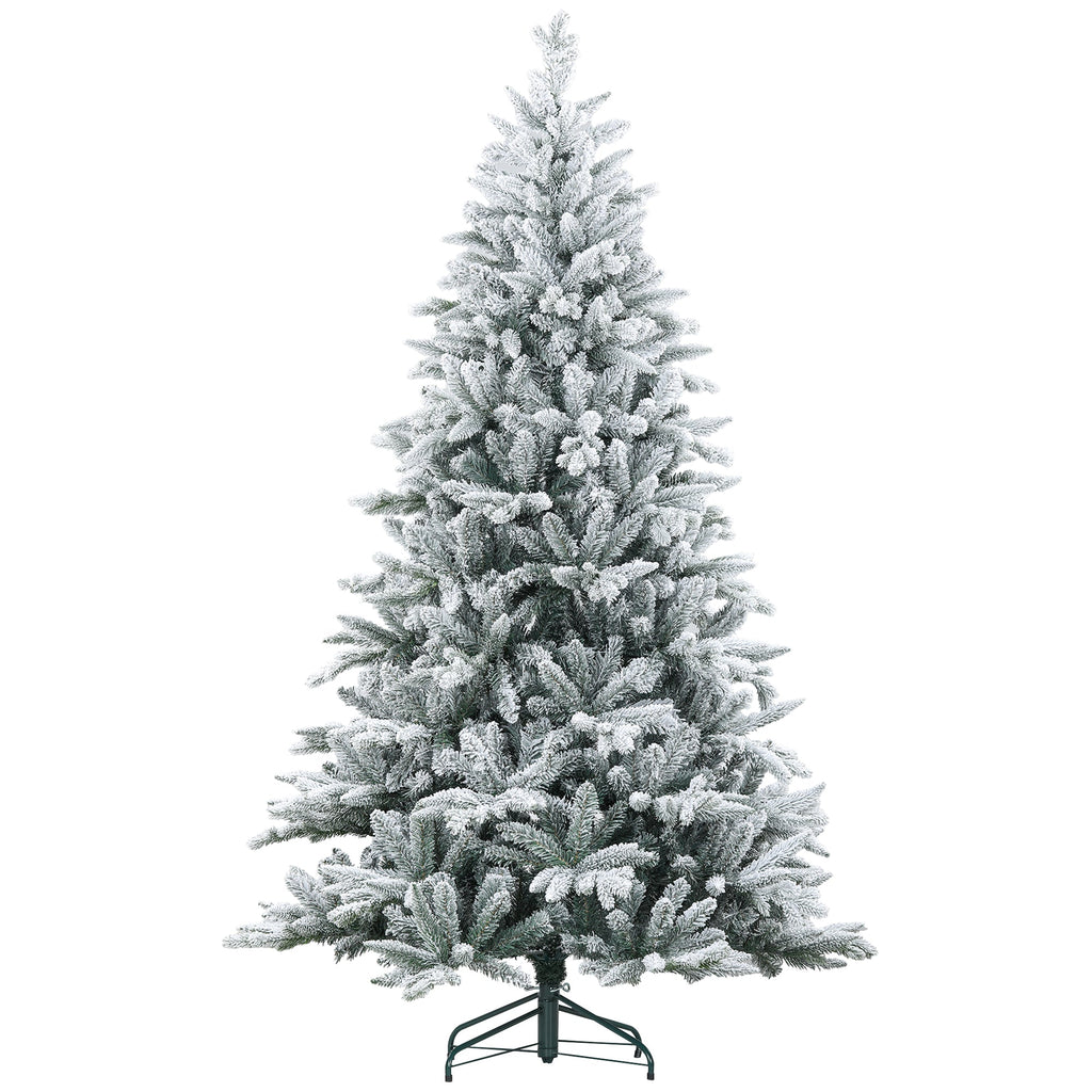 7ft Snow Flocked Artificial Christmas Tree