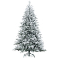 7ft Snow Flocked Artificial Christmas Tree