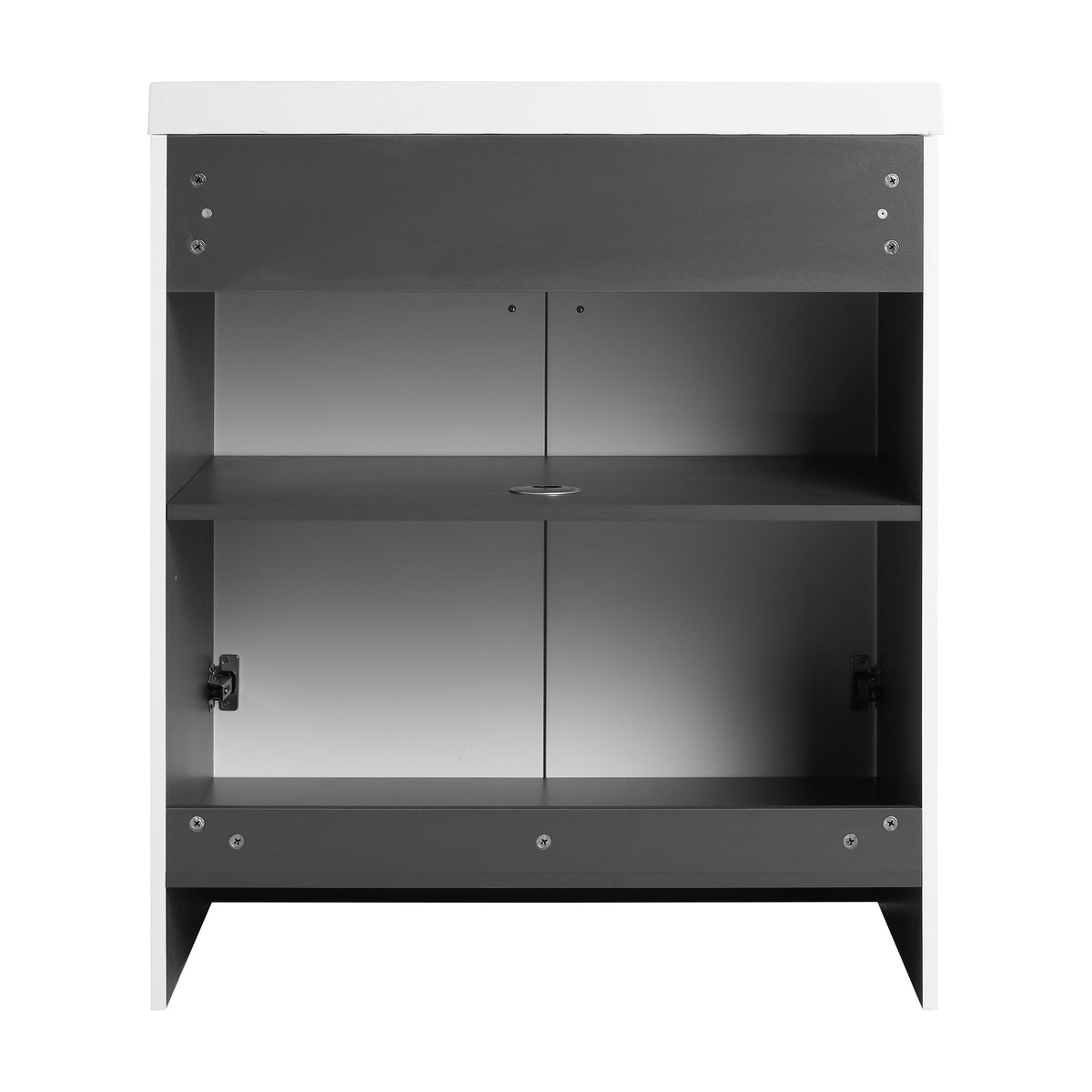 30" Freestanding Bathroom Vanity & 2 Soft-Close Cabinet Doors