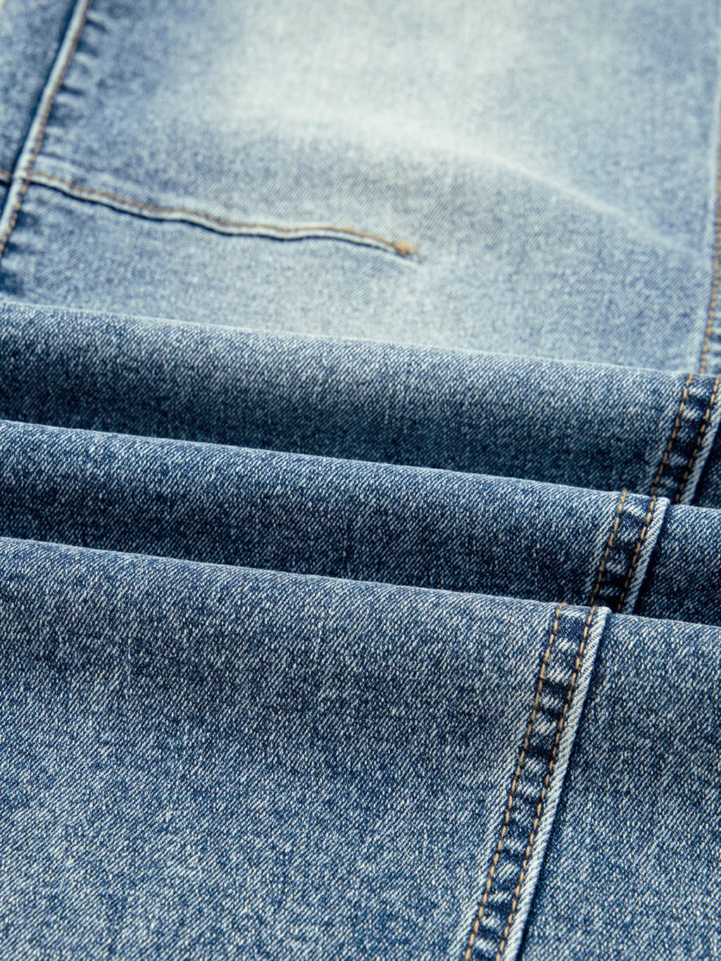 Vintage Washed Seam Detail Shift Jeans