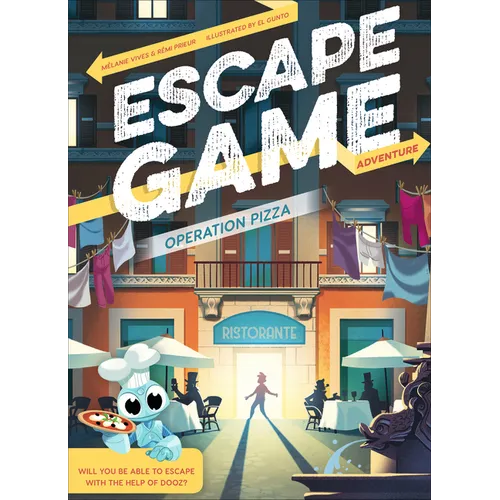 Escape Game Adventure: Operation Pizza - Paperback