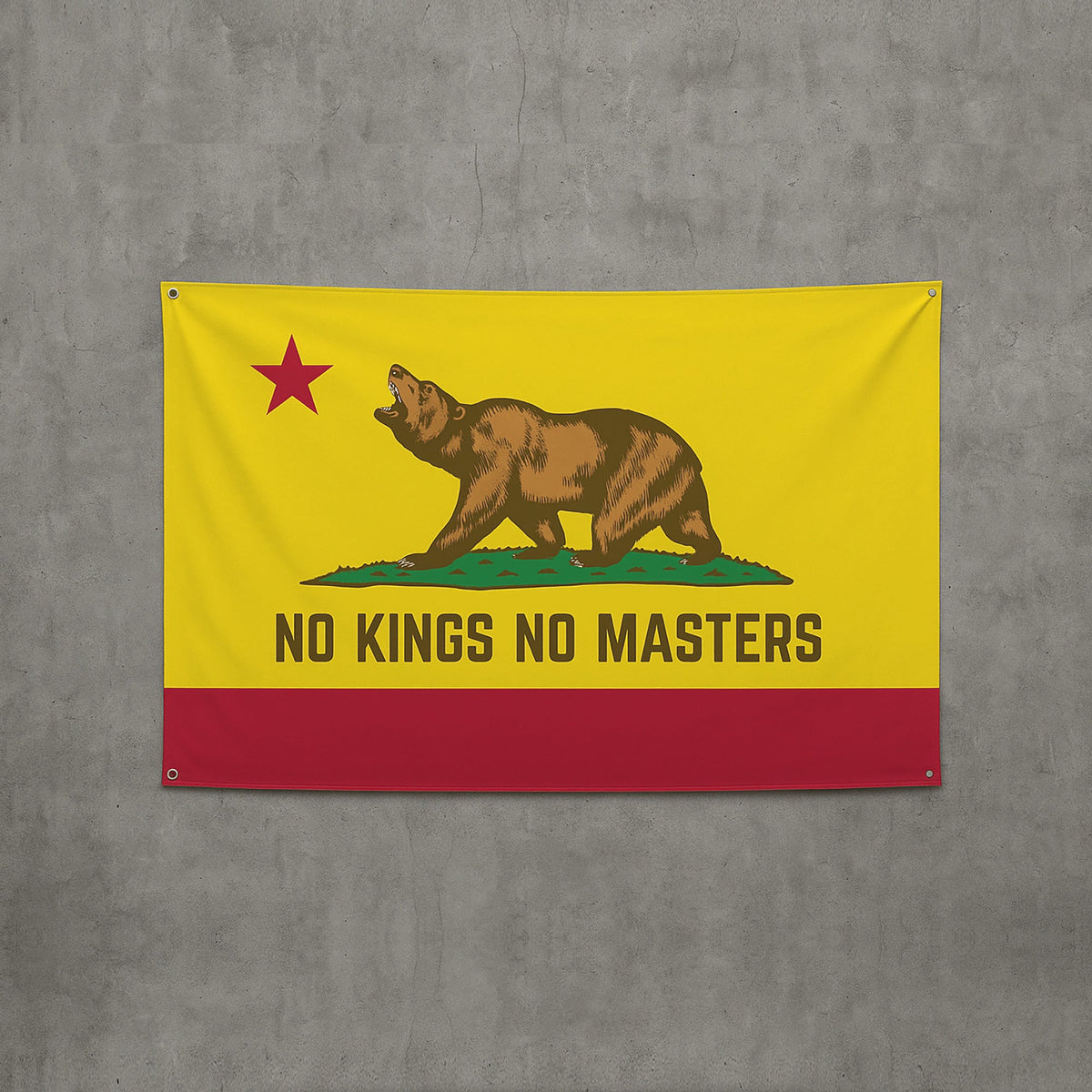 California No Kings Flag