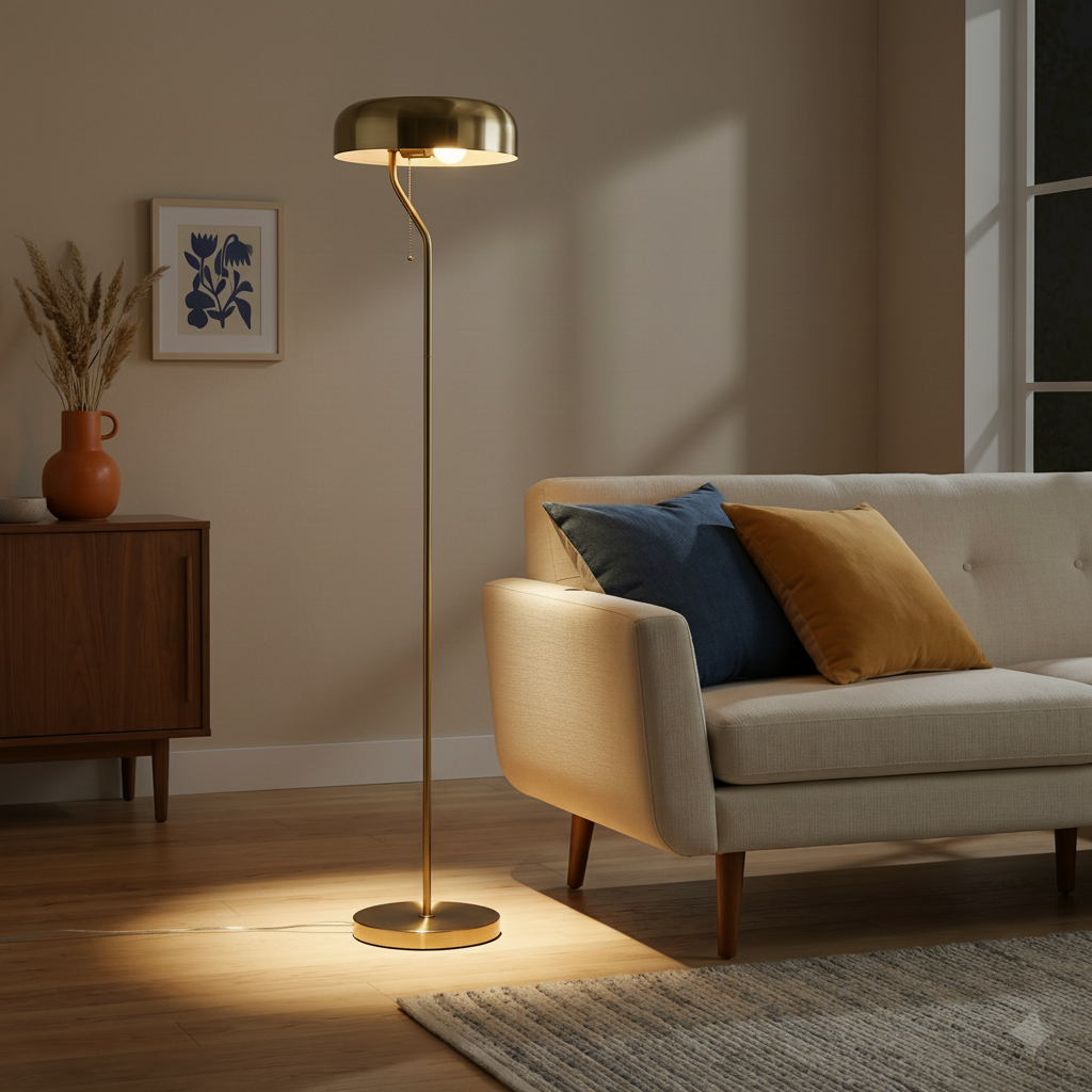 Tall Corner Floor Lamp