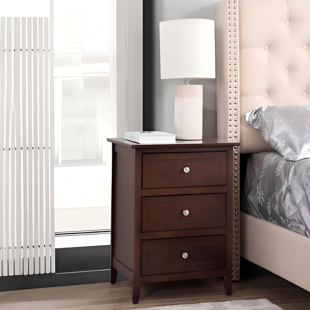 Charming Cappuccino Nightstand For Any Room