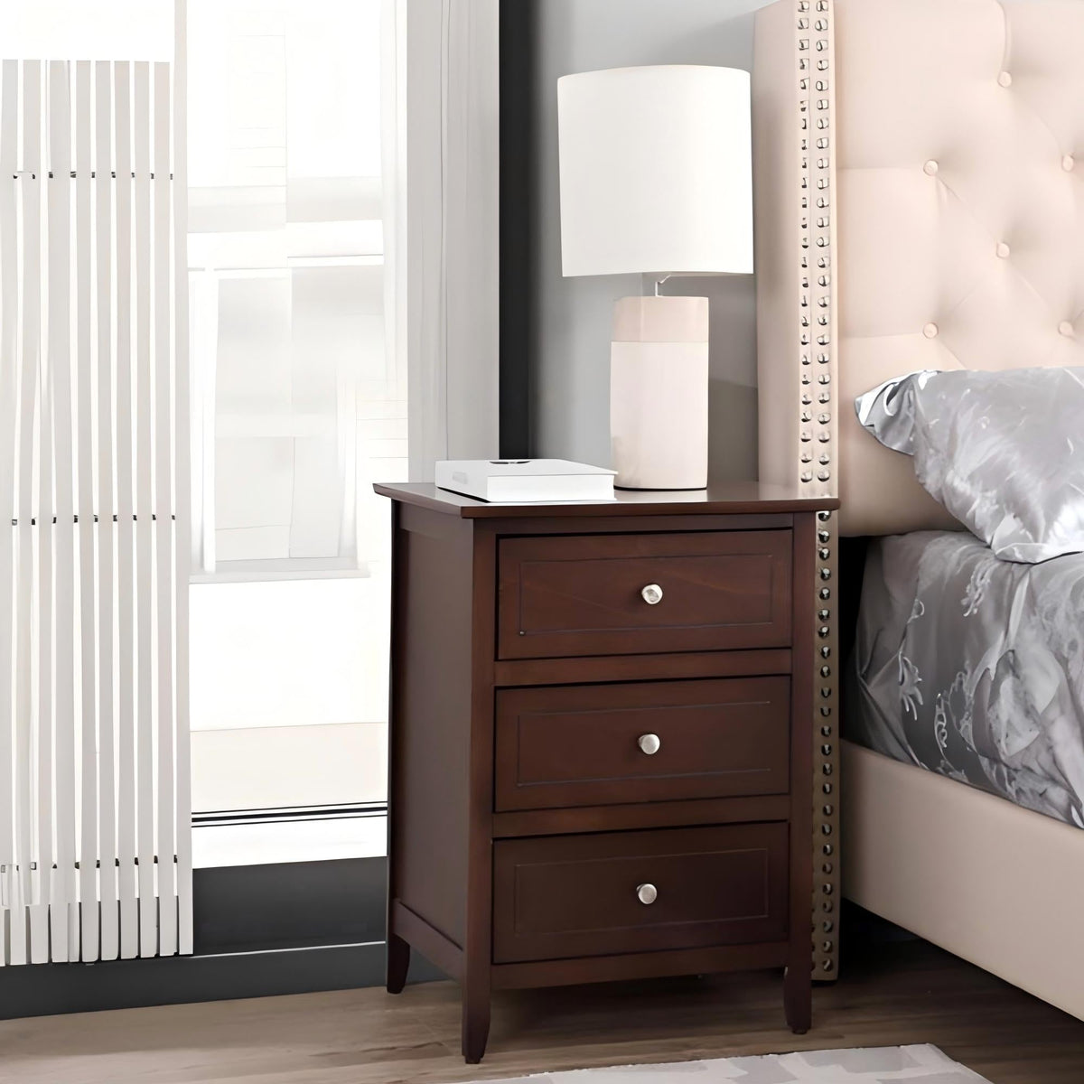 Charming Cappuccino Nightstand For Any Room