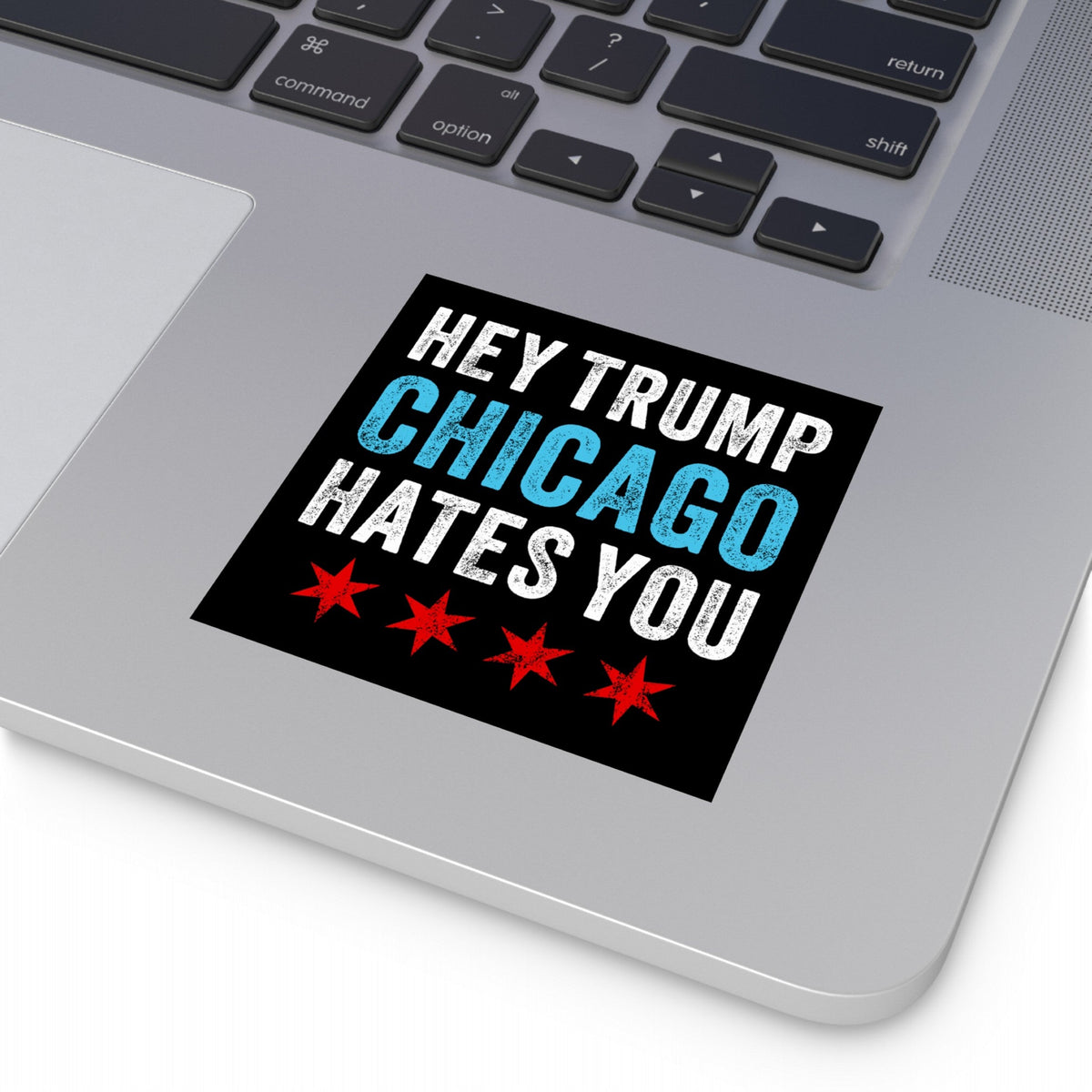 Chicago Hates Trump Sticker & Magnet