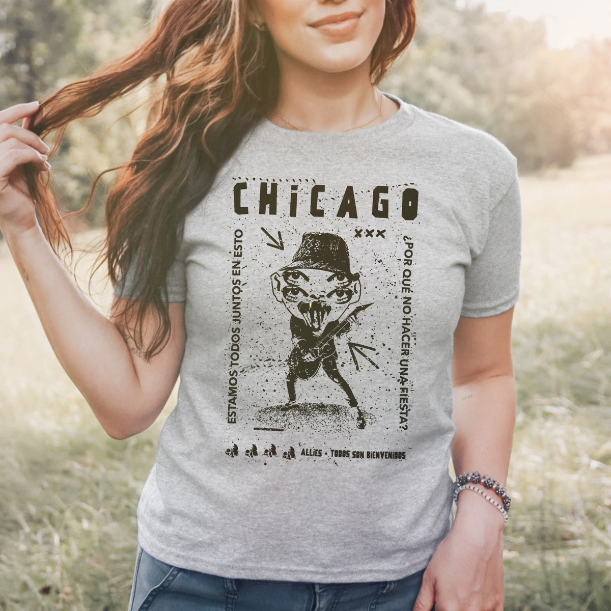 Chicago Punk Women's Baby Tee