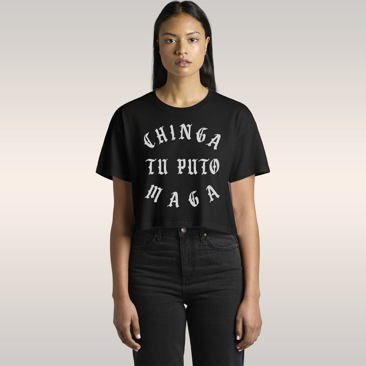 Chinga Tu MAGA Women's Baby Tee