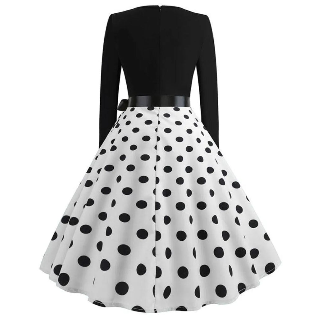 Women's Christmas Styled Swing Dress