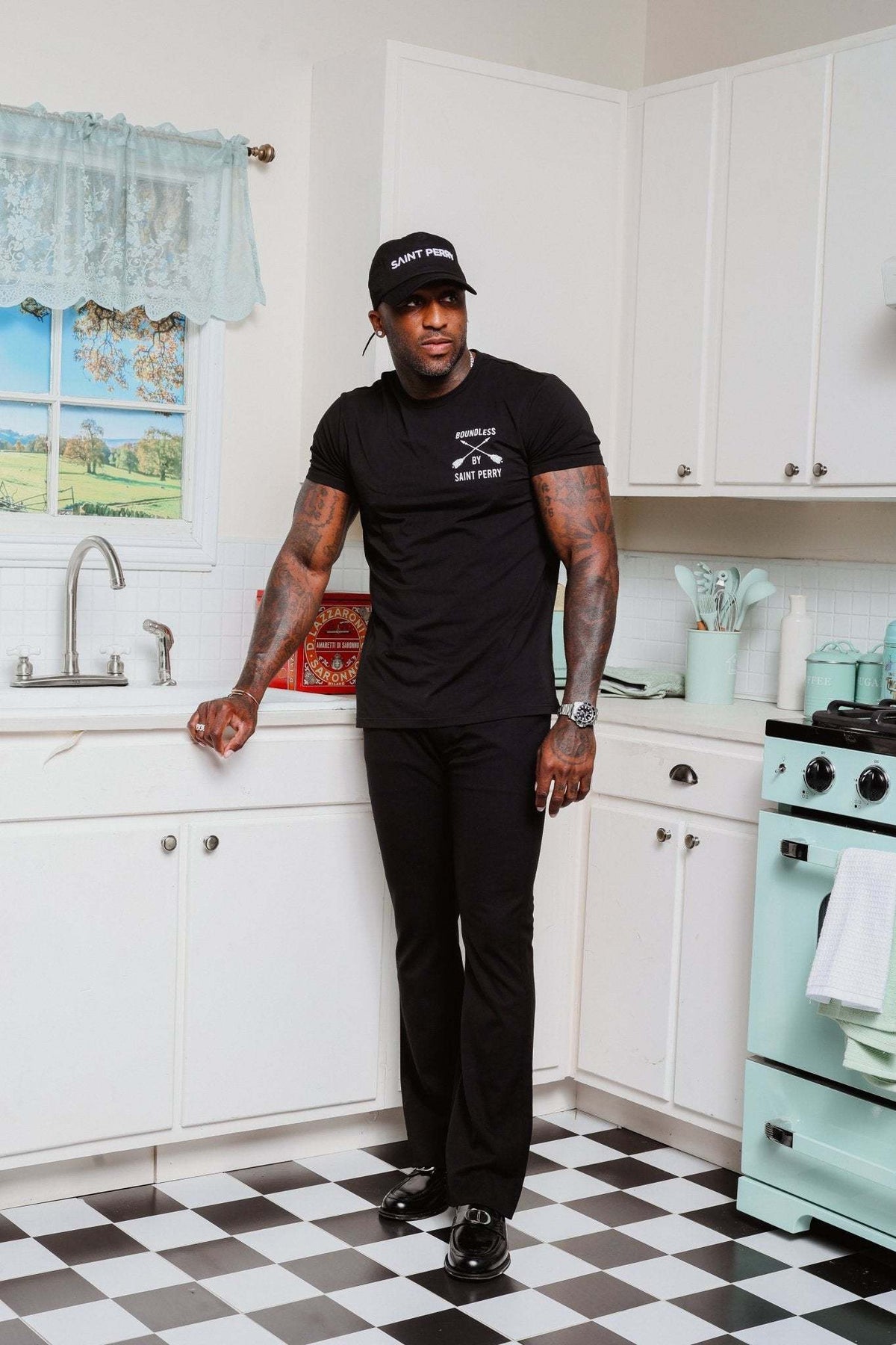 Crewneck M1 Black T-Shirt