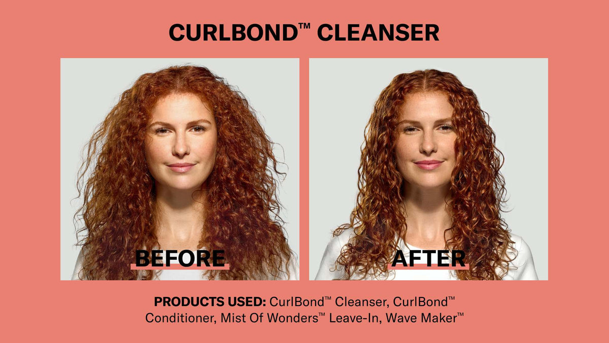 DevaCurl CurlBond Cleanser for Curly Hair, 13 oz