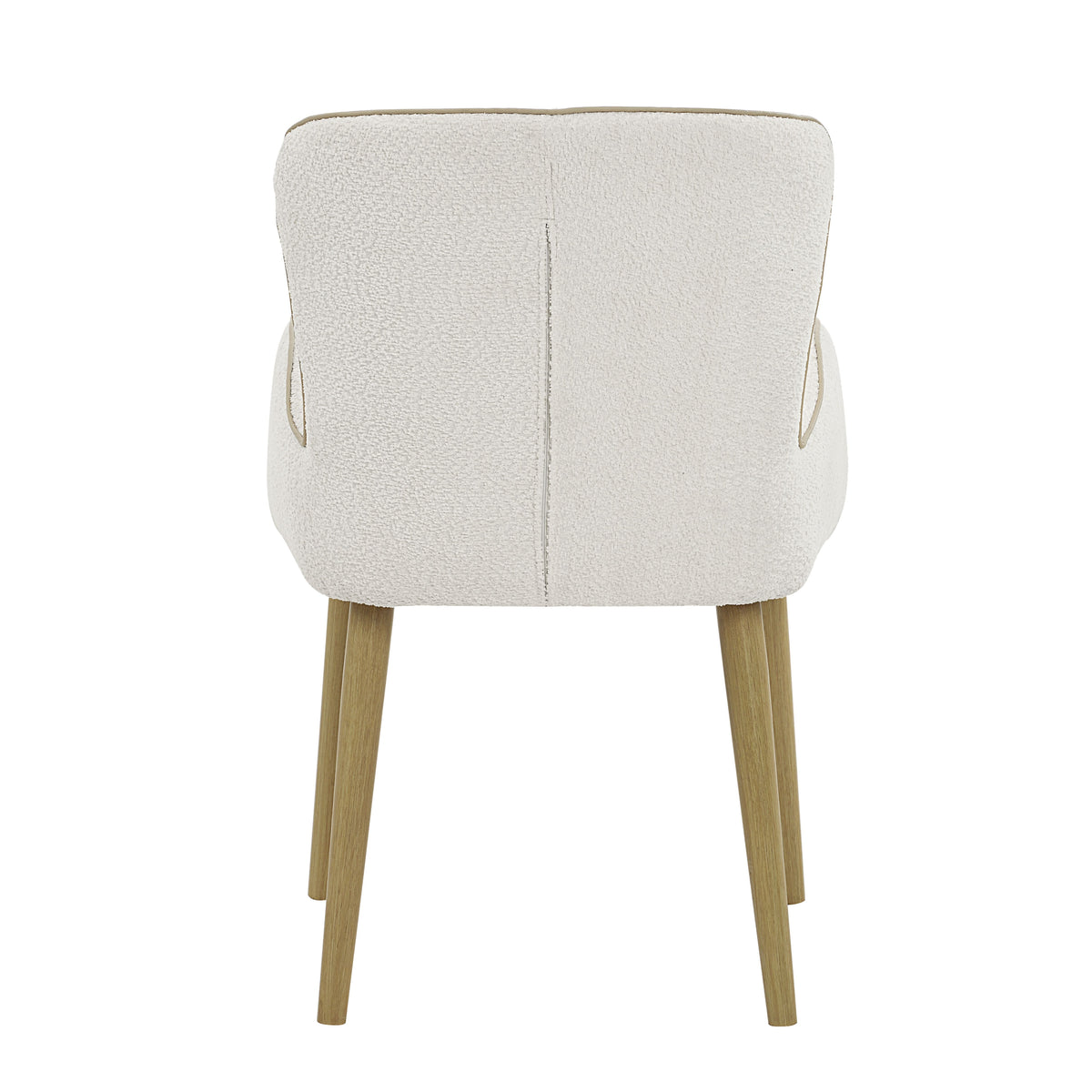 Qwin Beige Boucle Side Chair