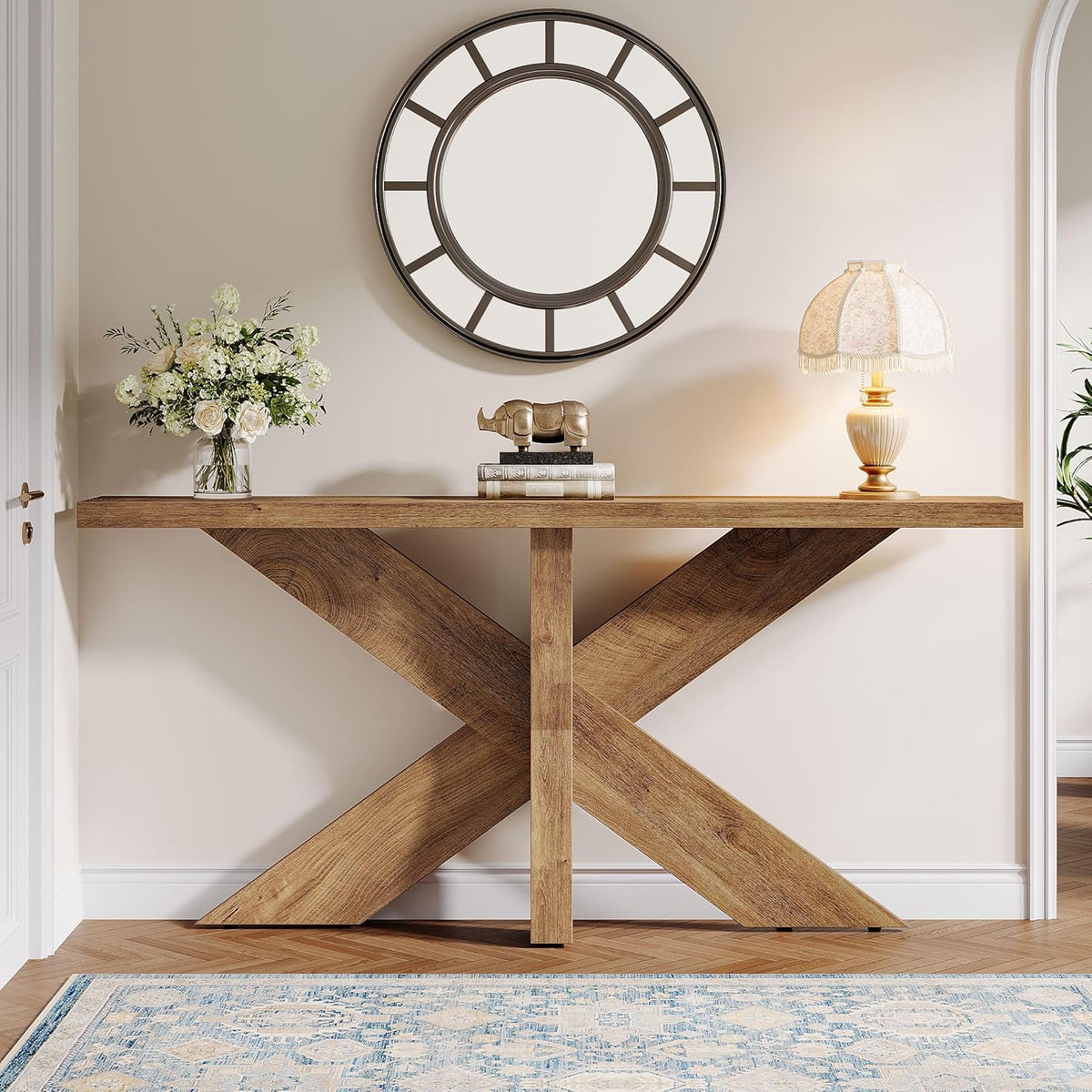 70.9" Long Farmhouse Console Table