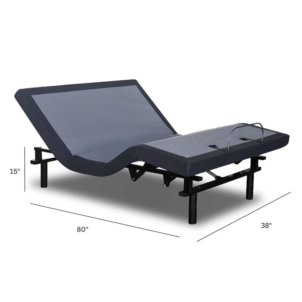 BT3000 Twin XL Adjustable Bed Base With Head and Foot Position Adjustment