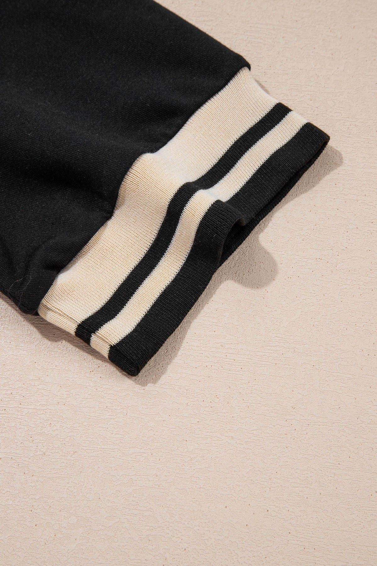 Stripe Trim Zipped Polo Collar Tee Dress