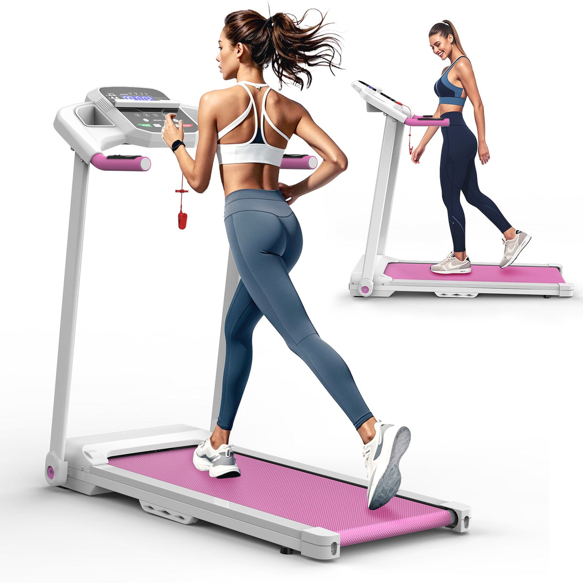 Foldable Treadmill 2.5HP Electric Folding Running Machine