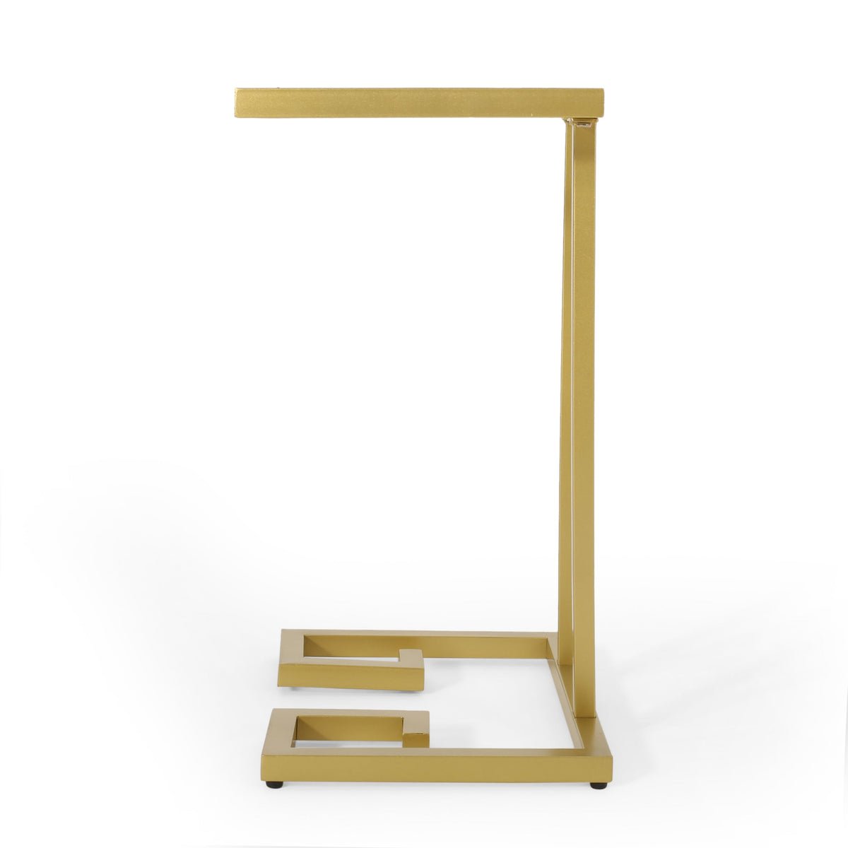 Modern C-Shaped End Table