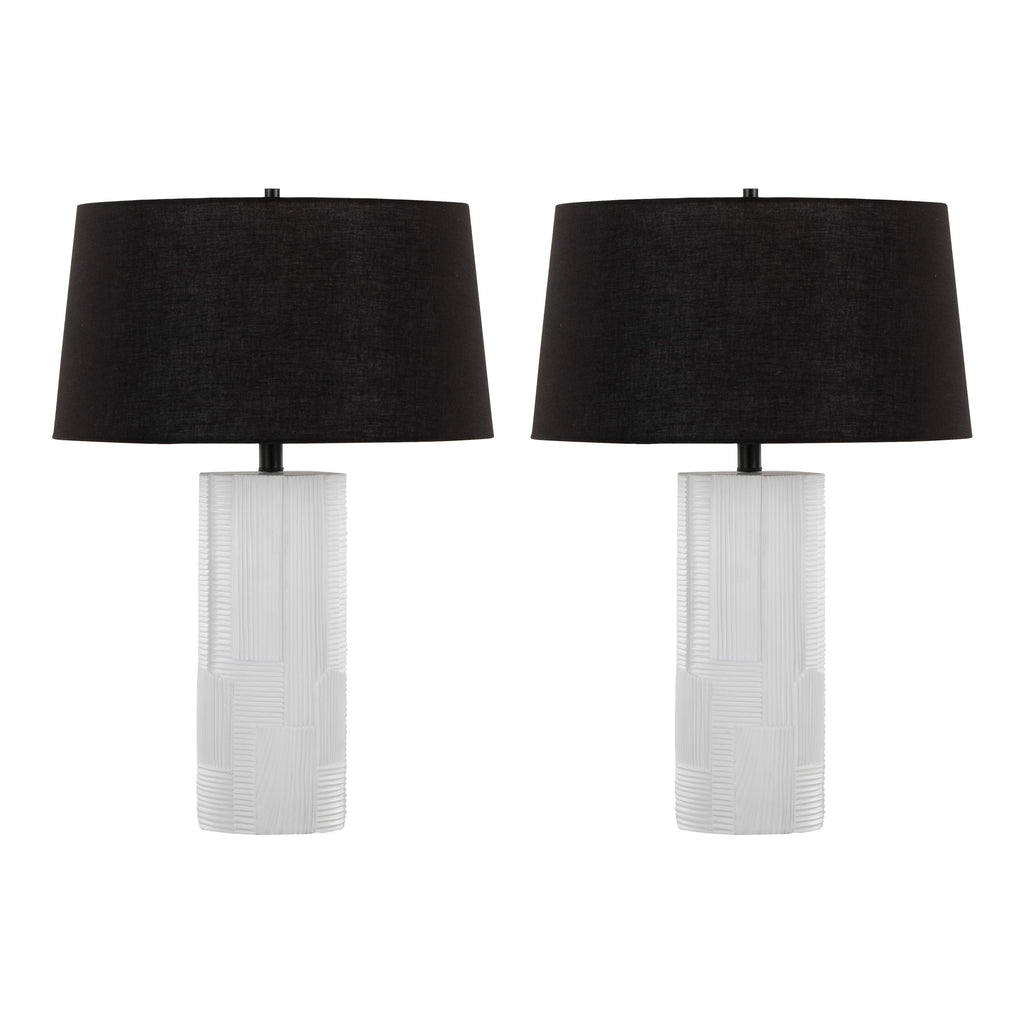 Petra 26" Contemporary Polyresin Table Lamp