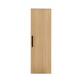 12" Tall Floating Bathroom Side Cabinet, Light Oak