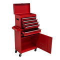 5-Drawer Rolling Tool Chest - Red