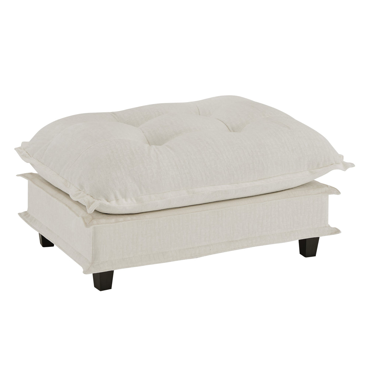 73-Inch Chenille Ottoman