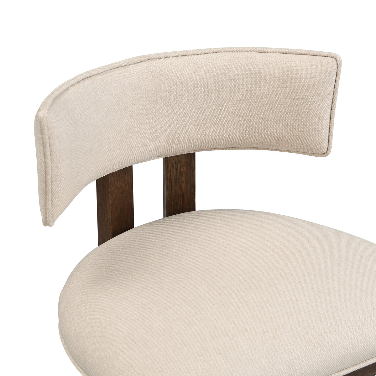 26" Counter Height Bar Stool, Upholstered Counter Stools (Set of 2)