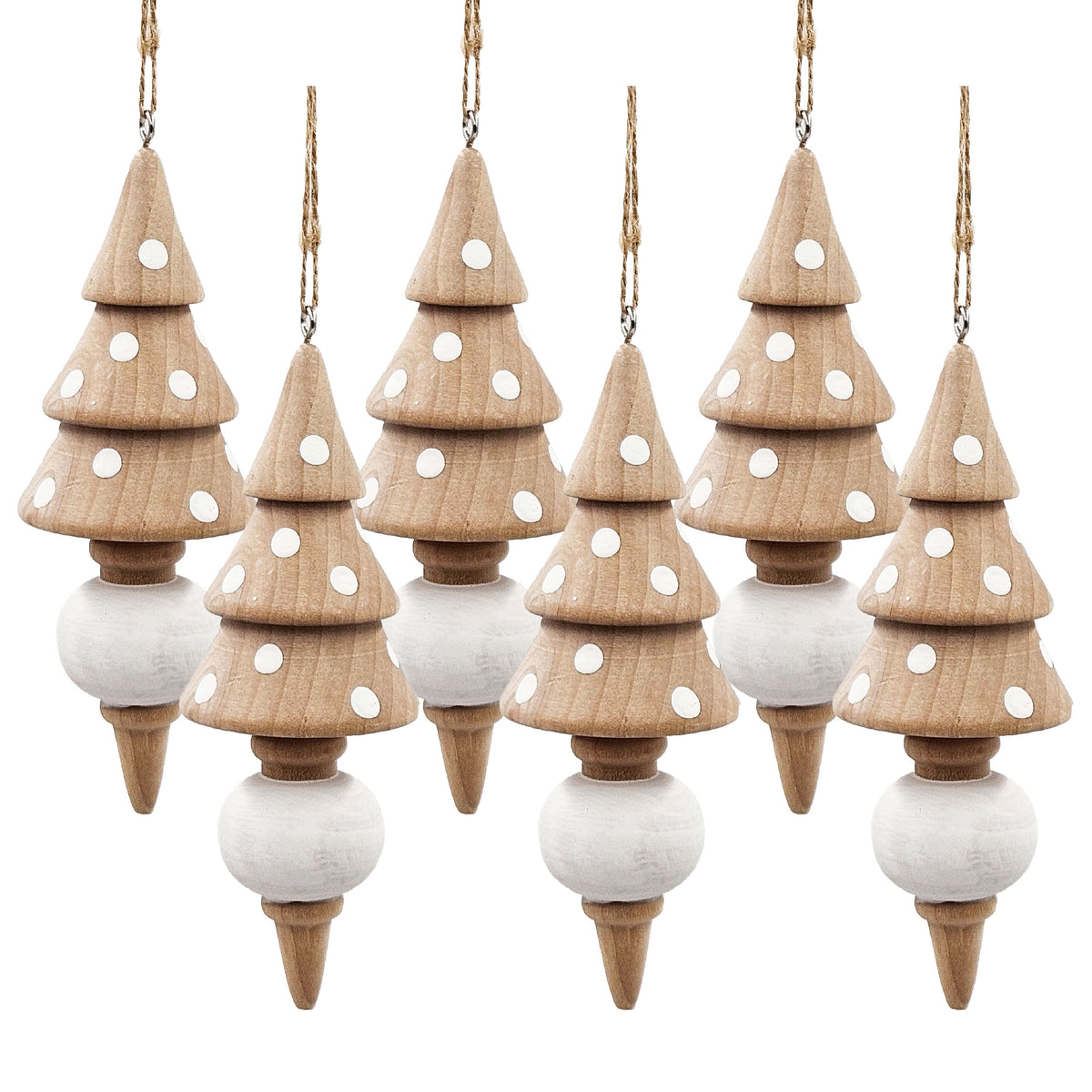 Eucalyptus Icicle Ornament Set of 6