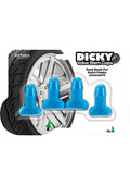 Dicky Valve Stem Caps Blue Set