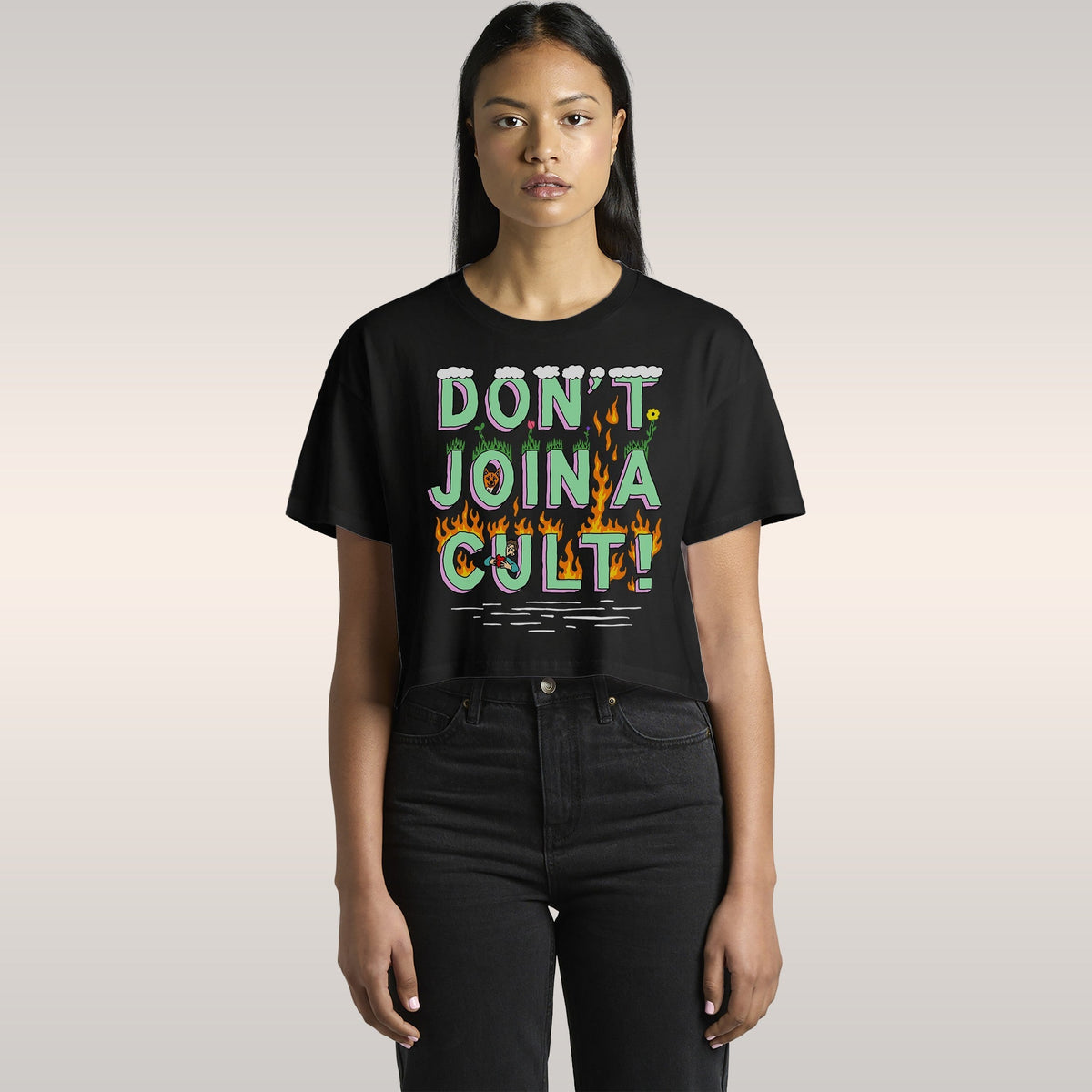 Don't Join A Cult Women's Baby Tee