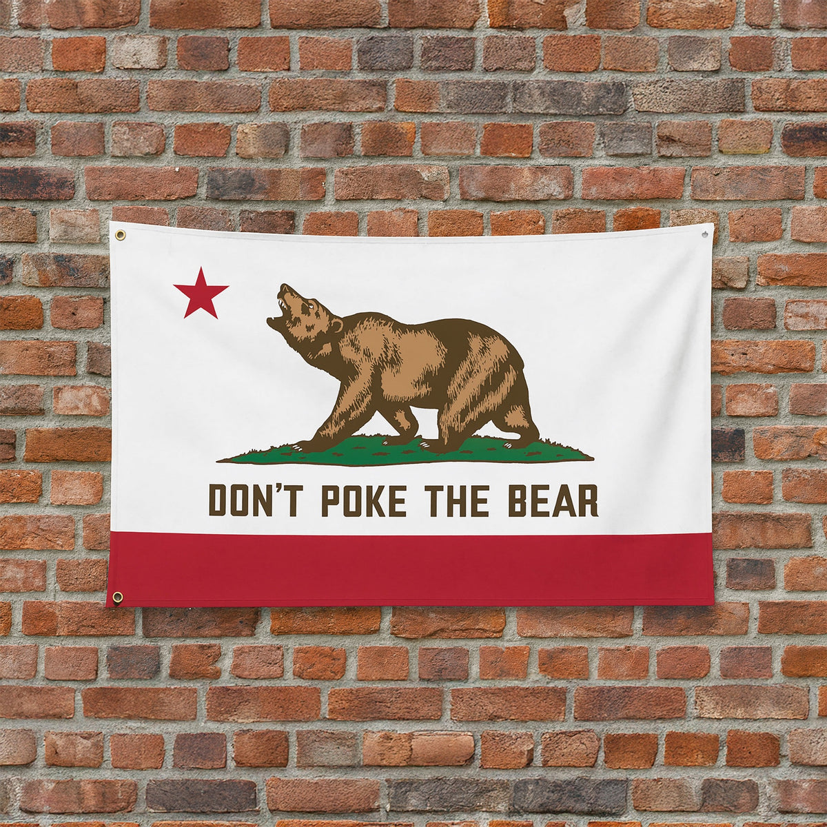 California Don't Poke The Bear Flag
