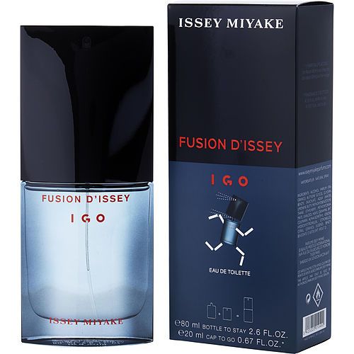 FUSION D'ISSEY by Issey Miyake EDT SPRAY 2.7 OZ & I GO CAP FOR EDT SPRAY 0.68 OZ