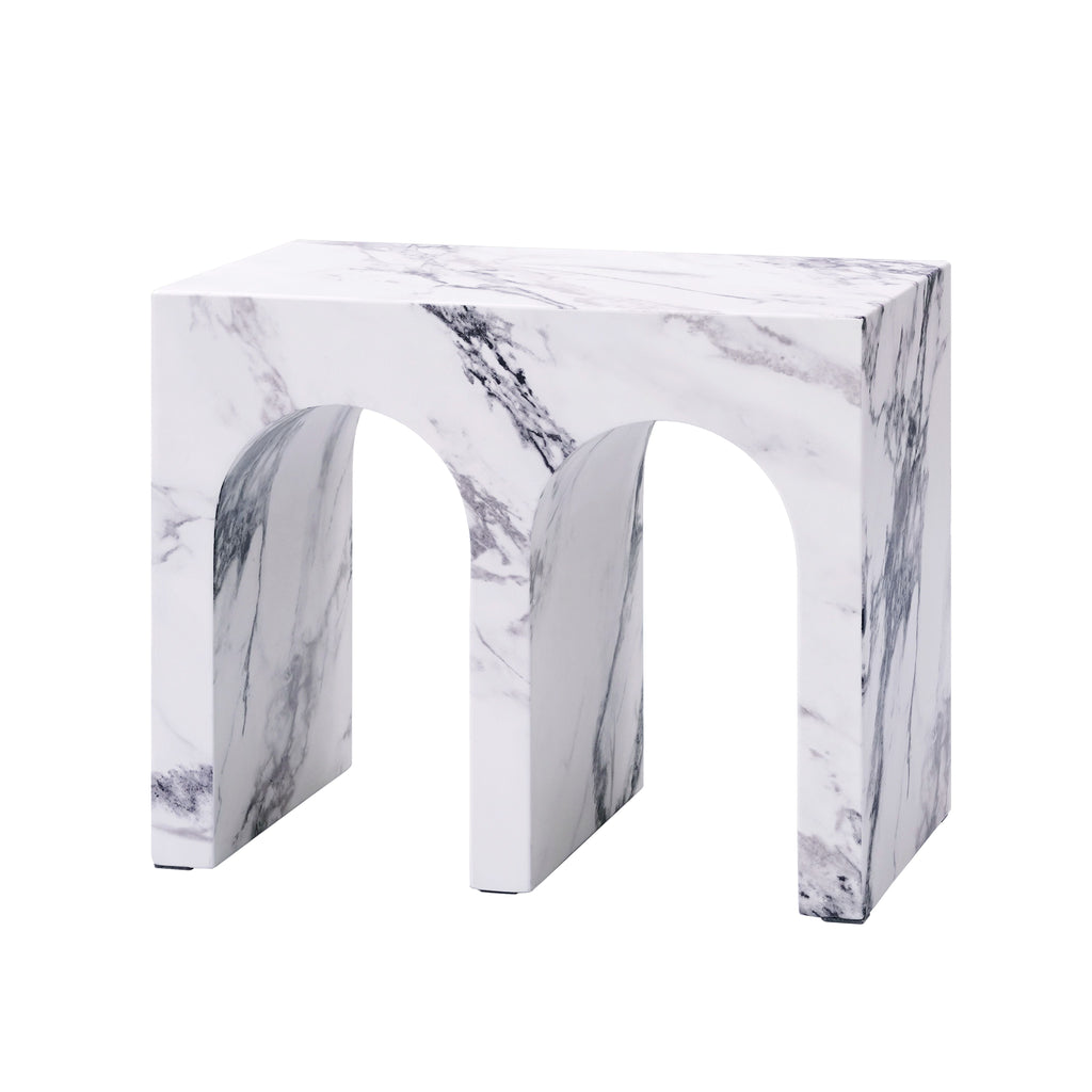 Fritzy Engineered Stone End Table