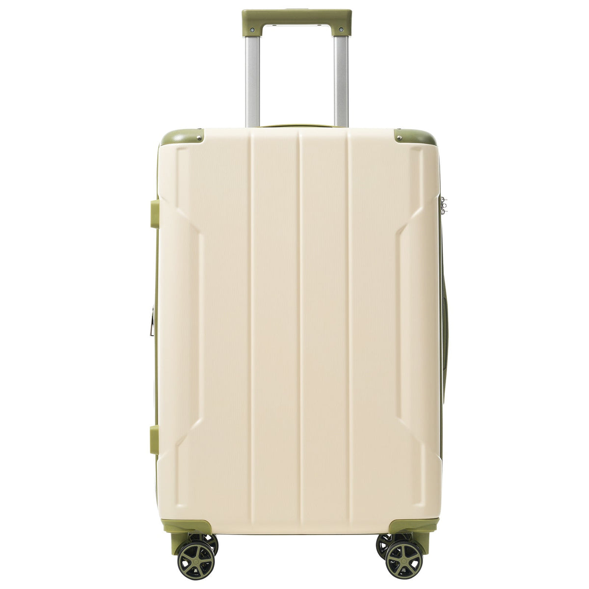 Expandable Hard Shell ABS Suitcases - 3 Piece Set